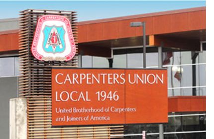 carpenters union office branding
