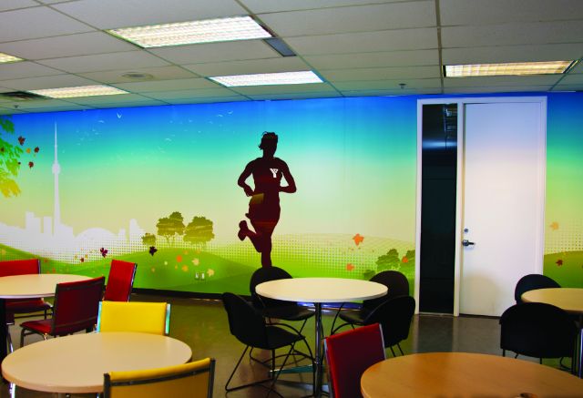 YMCA Wall Mural