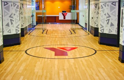 ymca wall graphics