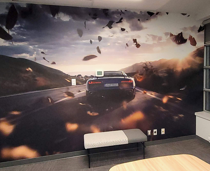 wall mural audi canada