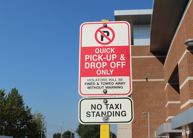 Pick-Up Drop Off Zone