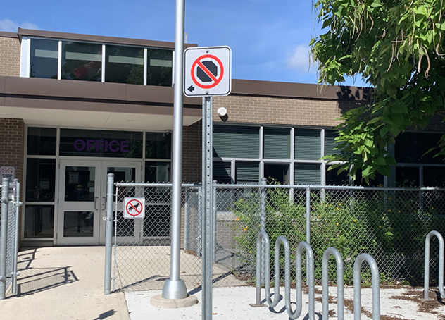 No Stopping Sign