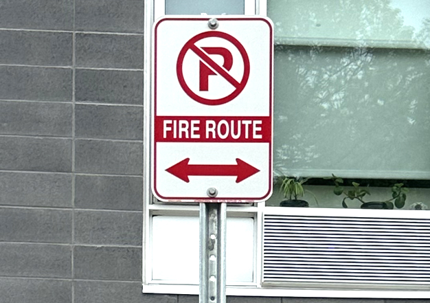 ellis-don-sylvan-fireroute-sign