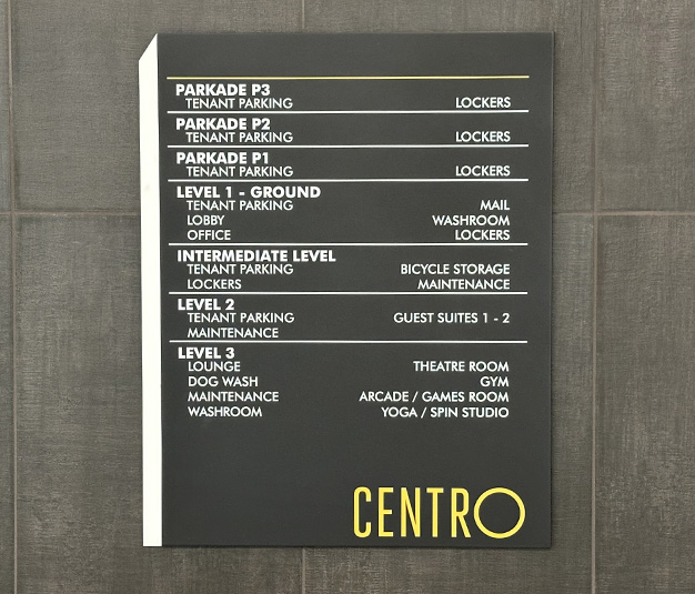Old Oak Centro Sign